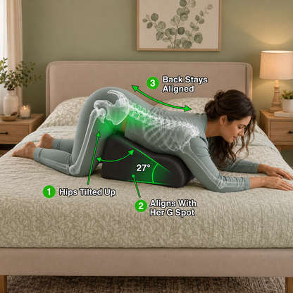 The Pillow That Makes Her Grip The Sheets